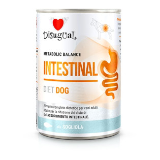 Disugual Metabolic Balance Diet Dog Intestinal Sole Fish Вологий лікувальний корм для собак при розладах травлення Паштет з Морського Язика