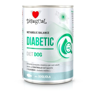 Disugual Metabolic Balance Diet Dog Diabetic Sole Fish Вологий лікувальний корм для собак з цукровим діабетом Паштет з Морського Язика