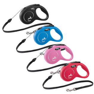 Flexi New Classic S Cord трос 5 m Поводок-рулетка для собак маленьких пород весом до 12 кг Flexi New Classic S Cord трос 5 m Поводок-рулетка для собак маленьких пород весом до 12 кг