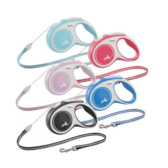 Flexi New Comfort Relaunch S Cord трос 5 m Поводок-рулетка для собак маленьких пород весом до 12 кг 