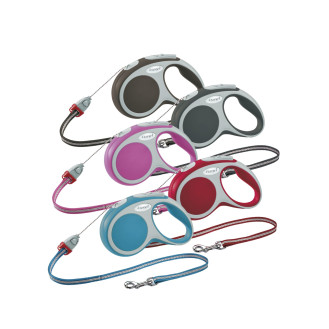 Flexi Vario S Cord трос 5 m Поводок-рулетка для собак маленьких пород весом до 12 кг 