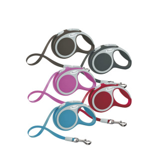 Flexi Vario XS Tape лента 3 m Поводок-рулетка для собак маленьких пород весом до 12 кг 