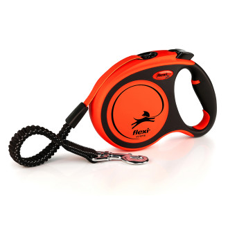 Flexi Xtreme L Tape лента 5 m Поводок-рулетка для собак гигантских пород весом до 65 кг 
