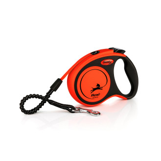 Flexi Xtreme S Tape лента 5 m Поводок-рулетка для собак средних пород весом до 20 кг