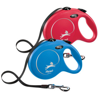 Flexi New Classic L Tape лента 8 m Поводок-рулетка для собак больших пород весом до 50 кг