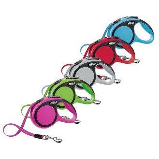 Flexi New Comfort XS Tape лента 3 m Поводок-рулетка для собак маленьких пород весом до 12 кг