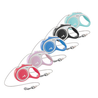 Flexi New Comfort Relaunch XS Cord трос 3 m Поводок-рулетка для собак миниатюрных пород весом до 8 кг 