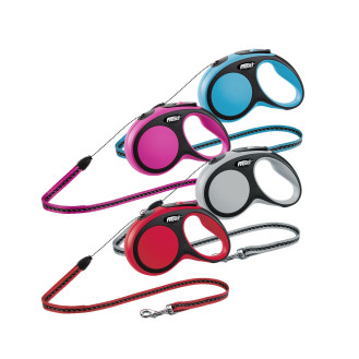 Flexi New Comfort S Cord трос 5 m Поводок-рулетка для собак маленьких пород весом до 12 кг 