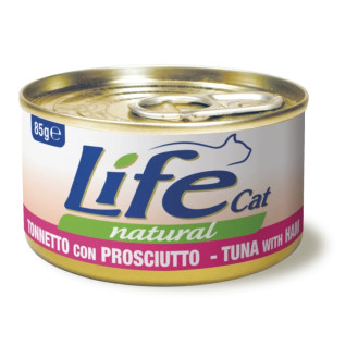 Life Cat Natural Tuna & Chicken Ham Консерва для котов Тунец с Куриной Ветчиной