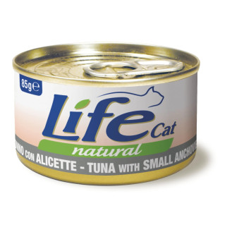 Life Cat Natural Tuna & Small Anchovies Консерва для котов Тунец с Анчоусами