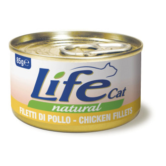 Life Cat Natural Chicken Fillets Консерва для кошек Куриное филе