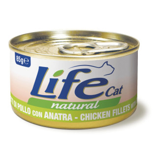 Life Cat Natural Chicken Fillets & Duck Консерва для кошек Курица с Уткой