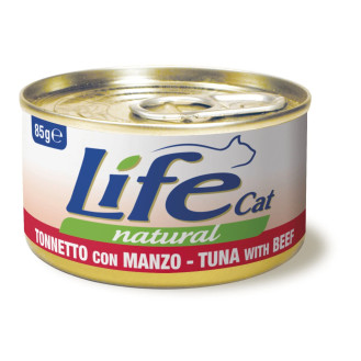 Life Cat Natural Tuna & Beef Консерва для кошек Тунец с Говядиной