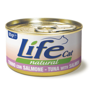 Life Cat Natural Tuna & Salmon Консерва для кошек Тунец с Лососем
