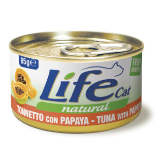 Life Cat Natural Tuna & Papaya Консерва для кошек Тунец с Папайей