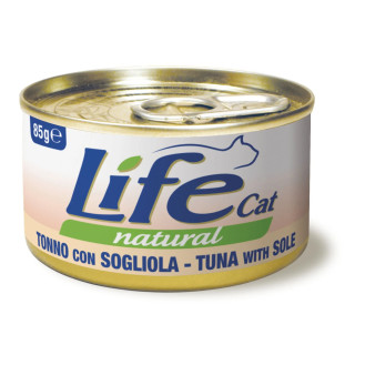 Life Cat Natural Tuna & Sole Консерва для кошек Тунец с Камбалой