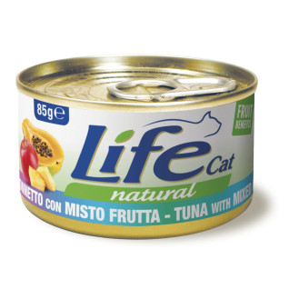 Life Cat Natural Tuna & Fruit Mix Консерва для кошек Тунец с Фруктовым миксом