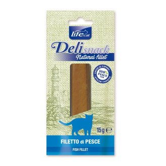 Life Cat Delisnack Natural Fillet Tuna Лакомства для кошек Свежее филе Тунца