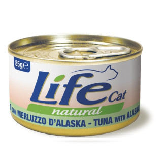 Life Cat Natural Tuna & Alaska Cod Консерва для кошек Тунец с Треской