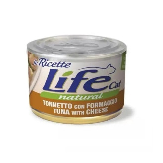 Life Cat Natural Tuna & Cheese Консерва для кошек Тунец с Сыром