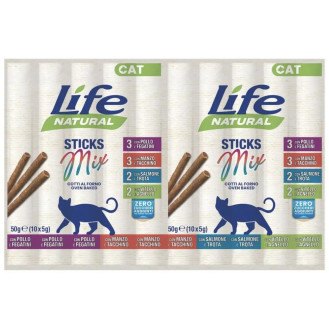 Life Cat Delisnack Sticks Mix Лакомства для кошек Палочки Микс Вкусов