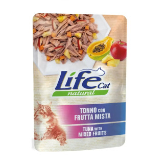Life Cat Natural Tuna & Fruit Mix Влажный корм для кошек Тунец с Фруктовым миксом