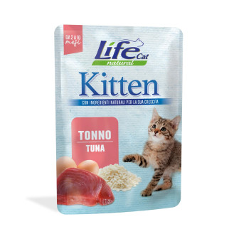Life Cat Natural Kitten Tuna Влажный корм для котят с Тунцом