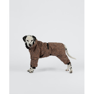 PAIKKA Winter Suit Hazelnut MAGNET Светоотражающий зимний комбенизон для собак с магнитной застежкой