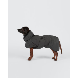 PAIKKA Visibility Winter Jacket Seawool Dark MAGNET Зимняя куртка для собак на Seawool-подкладке и магнитной застежке