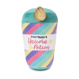 FuzzYard Plush Drinks Unicorn Potion Мягкая игрушка для собак Стакан 