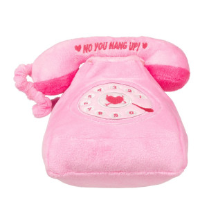 FuzzYard Plush Slumber Party Hang Up Landline Мягкая игрушка для собак Телефон с пищалкой