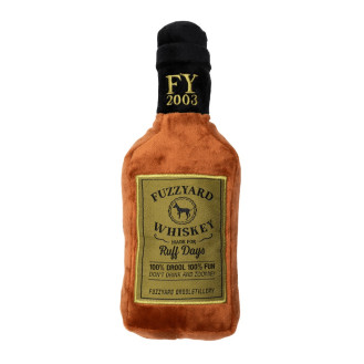 FuzzYard Plush Drinks Whiskey Мягкая игрушка для собак Бутылка Виски с пищалкой