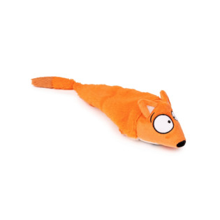 FuzzYard Plush The Yeetz Farewell Fox Мягкая игрушка для собак Забавная Лисица с пищалкой