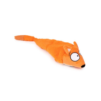 FuzzYard Plush The Yeetz Farewell Fox Мягкая игрушка для собак Забавная Лисица с пищалкой