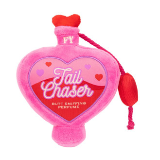 FuzzYard Plush Love Tail Chaser Perfume Мягкая игрушка для собак Парфюм с пищалкой