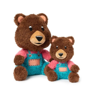 FuzzYard Plush Nasties Fuzz Bear Мягкая игрушка для собак Медвежонок с пищалкой