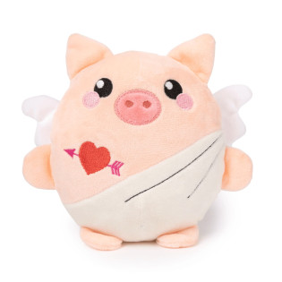 FuzzYard Plush Love Cu-pig Мягкая игрушка для собак Свинка-Купидон с пищалкой FuzzYard Plush Love Cu-pig Мягкая игрушка для собак Свинка-Купидон с пищалкой
