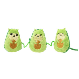 FuzzYard Catnip Rope Avocados Игрушка для котов с кошачьей мятой Три Авокадо на веревке FuzzYard Catnip Rope Avocados Игрушка для котов с кошачьей мятой Три Авокадо на веревке