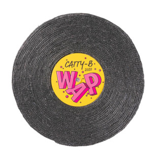 FuzzYard Cat Scratcher Record Catty-B Вращающаяся когтеточка для кота на стену Виниловая Пластинка WAP