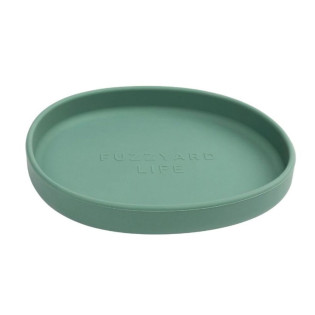 FuzzYard Life Flat Silicone Cat Feeder Myrtle Green Силиконовая миска для комфорта усов котов Миртовая Зелень FuzzYard Life Flat Silicone Cat Feeder Myrtle Green Силиконовая миска для комфорта усов котов Миртовая Зелень