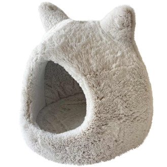 Nobby Cat House Антискользящий плюшевый домик для котов со съемной подушкой